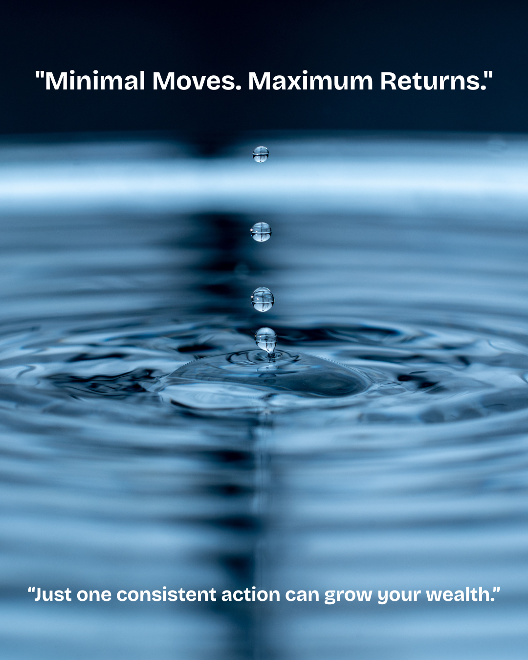 Minimal Moves. Maximum Returns